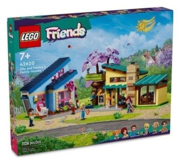 LEGO Friends 42620 Dom Rodzinny Olly'ego I Paisly Lego LEGO Friends 42620 Dom Rodzinny Olly'ego I Paisly Lego