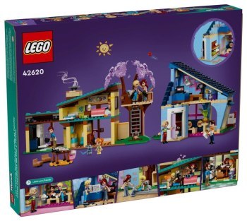 LEGO Friends 42620 Dom Rodzinny Olly'ego I Paisly Lego LEGO Friends 42620 Dom Rodzinny Olly'ego I Paisly Lego