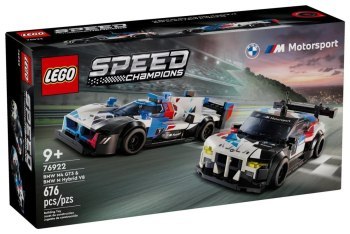 LEGO Speed Champions 76922 Samochody Wyścigowe Bmw M4 Gt3 & Bmw M Hybrid V8 Lego LEGO Speed Champions 76922 Samochody Wyścigowe Bmw M4 Gt3 & Bmw M Hybrid V8 Lego