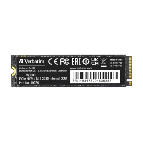 Dysk SSD Verbatim Vi3000 2TB M.2 2280 PCIe Gen3 NVME (3300/3000 MB/s) Dysk SSD Verbatim Vi3000 2TB M.2 2280 PCIe Gen3 NVME (3300/3000 MB/s)