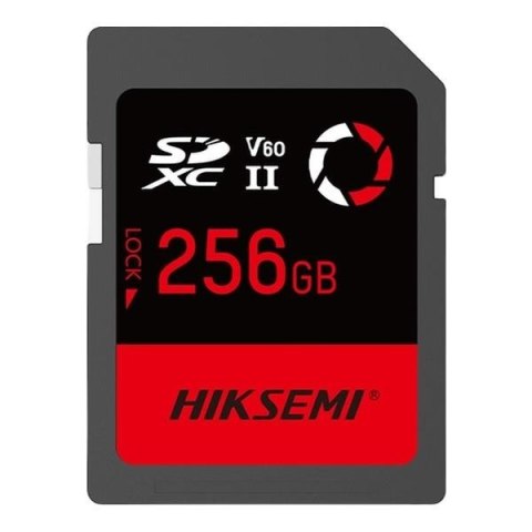 Karta pamięci SDXC HIKSEMI CAPTURE HS-SD-E60(STD) 256GB 250/180 MB/s Class 10 U3 TLC V60 Karta pamięci SDXC HIKSEMI CAPTURE HS-SD-E60(STD) 256GB 250/180 MB/s Class 10 U3 TLC V60