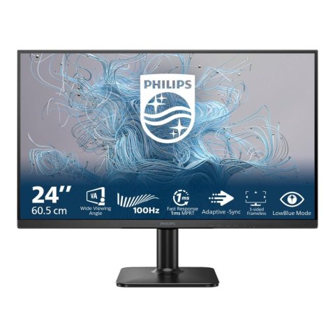 Monitor Philips 23,8" 24E2N1100LB/00 VA FHD 100Hz HDMI VGA Monitor Philips 23,8" 24E2N1100LB/00 VA FHD 100Hz HDMI VGA