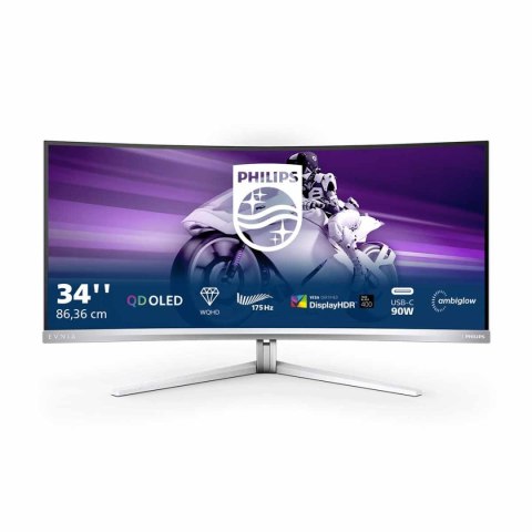 Monitor Philips 34" 34M2C8600/00 2xHDMI DP USB-C głośniki 5Wx2 Monitor Philips 34" 34M2C8600/00 2xHDMI DP USB-C głośniki 5Wx2