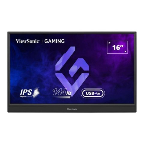 Monitor ViewSonic 16" VX1654 IPS FHD 144Hz MiniHDMI 2xUSB-C głośniki Monitor ViewSonic 16" VX1654 IPS FHD 144Hz MiniHDMI 2xUSB-C głośniki