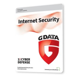 Oprogramowanie G DATA Internet Security 3PC 1rok karta-klucz