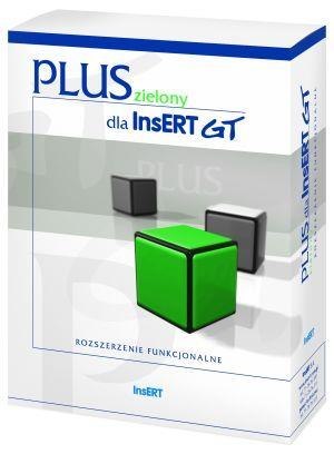 Oprogramowanie InsERT - zielony PLUS dla InsERT GT Oprogramowanie InsERT - zielony PLUS dla InsERT GT