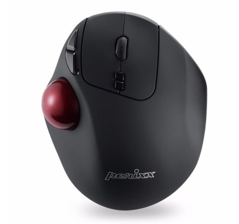 Mysz bezprzewodowa Perixx PERIMICE 717 laserowa trackball 34mm czarna Mysz bezprzewodowa Perixx PERIMICE 717 laserowa trackball 34mm czarna