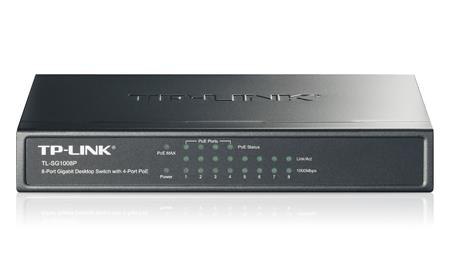 Switch niezarządzalny TP-Link TL-SG1008P 8x10/100/1000 PoE Switch niezarządzalny TP-Link TL-SG1008P 8x10/100/1000 PoE