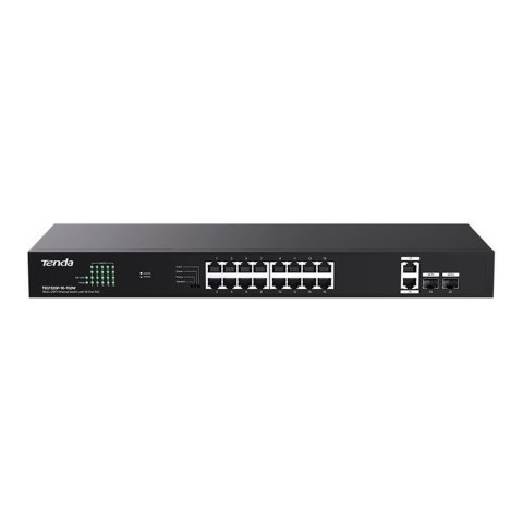 Switch niezarządzalny Tenda TEG1120P-16-150W 18x1GbE 2xSFP PoE Switch niezarządzalny Tenda TEG1120P-16-150W 18x1GbE 2xSFP PoE