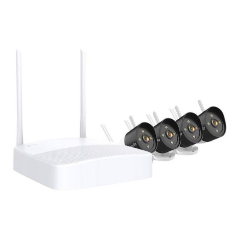 Zestaw do monitoringu Tenda K4W-3TC V2.0 4-kamery Wi-Fi RJ-45 IP66 Zestaw do monitoringu Tenda K4W-3TC V2.0 4-kamery Wi-Fi RJ-45 IP66