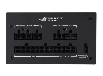 Zasilacz ASUS ROG Strix 750W Gold Aura Edition Zasilacz ASUS ROG Strix 750W Gold Aura Edition