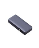 Aukey Powebank 20 000 mAh, 2x USB-C PD 65W, USB-A 18W, szary