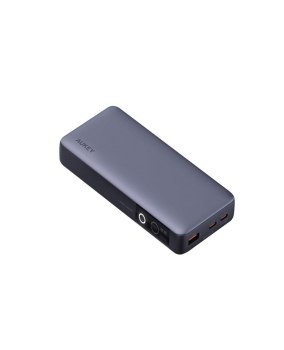 Aukey Powebank 20 000 mAh, 2x USB-C PD 65W, USB-A 18W, szary Aukey Powebank 20 000 mAh, 2x USB-C PD 65W, USB-A 18W, szary