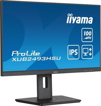 Iiyama XUB2493HSU-B7 - 23.8'' | IPS | FHD | 1 ms | 100 Hz | Height adjust, Flicker-free Iiyama XUB2493HSU-B7 - 23.8'' | IPS | FHD | 1 ms | 100 Hz | Height adjust, Flicker-free