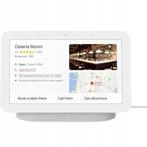 Głośnik Google Nest Hub z Asystentem Google 2gen Chalk Głośnik Google Nest Hub z Asystentem Google 2gen Chalk
