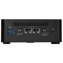 MSI Cubi NUC 13MQ-070PL i7-1365U 16GB SSD1TB Intel Iris Xe Graphics AX211 WiFi 6E Windows 11 Pro Black