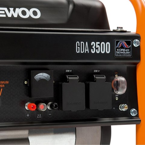 AGREGAT PRĄDOTWÓRCZY DAEWOO GDA 3500 3.2kW AGREGAT PRĄDOTWÓRCZY DAEWOO GDA 3500 3.2kW