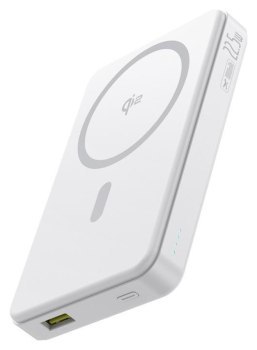 Baseus Airpow Ⅱ Qi2 USB USB-C 22.5W 10000mAh biały Baseus Airpow Ⅱ Qi2 USB USB-C 22.5W 10000mAh biały