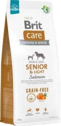 Brit Care Dog Grain-Free Senior&Light Salmon 12kg