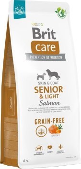 Brit Care Dog Grain-Free Senior&Light Salmon 12kg Brit Care Dog Grain-Free Senior&Light Salmon 12kg
