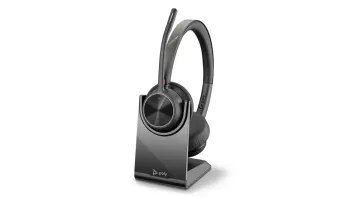 Słuchawki bezprzewodowe HP Poly Voyager 4320 Stereo Charge Stand USB-C - 77Z31AA Słuchawki bezprzewodowe HP Poly Voyager 4320 Stereo Charge Stand USB-C - 77Z31AA