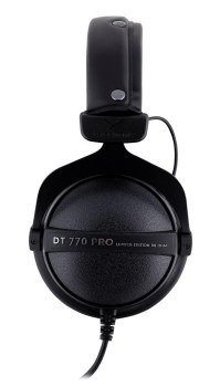 Słuchawki - Beyerdynamic DT 770 PRO 80 OHM BLACK LIMITED EDITION - Słuchawki studyjne zamknięte Słuchawki - Beyerdynamic DT 770 PRO 80 OHM BLACK LIMITED EDITION - Słuchawki studyjne zamknięte