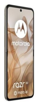 Smartfon Motorola razr 50 PB200013PL Dimensity7300X 6,9" 120Hz 8GB 256GB 5G And14 beżowy Smartfon Motorola razr 50 PB200013PL Dimensity7300X 6,9" 120Hz 8GB 256GB 5G And14 beżowy