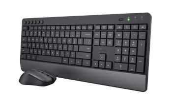 Klawiatura i mysz TRUST TREZO WIRELESS DESKSET ECO US Klawiatura i mysz TRUST TREZO WIRELESS DESKSET ECO US