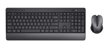 Klawiatura i mysz TRUST TREZO WIRELESS DESKSET ECO US Klawiatura i mysz TRUST TREZO WIRELESS DESKSET ECO US