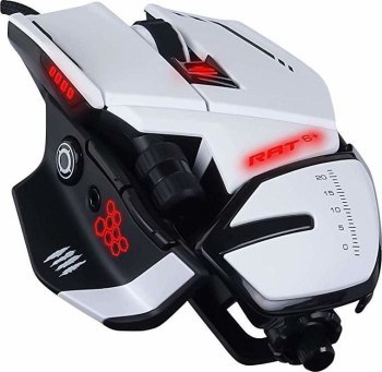 Mysz przewodowa Mad Catz R.A.T. 6+ White Mysz przewodowa Mad Catz R.A.T. 6+ White