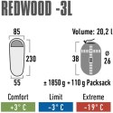Śpwiór High Peak Redwood 3 L 23092