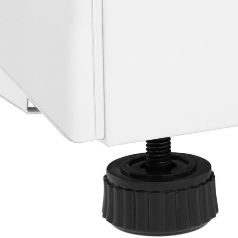 Szafa mroźnicza zamrażarka przeszklona 7 półek 380 l 425 W - biała Szafa mroźnicza zamrażarka przeszklona 7 półek 380 l 425 W - biała