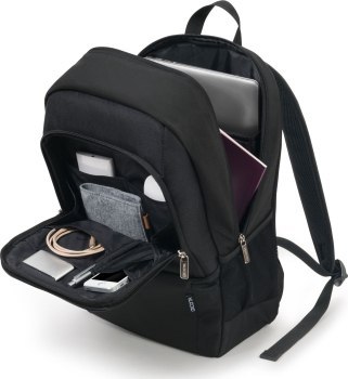 Plecak do laptopa DICOTA 15-17,3" Eco Base, czarny D30913-RPET Plecak do laptopa DICOTA 15-17,3" Eco Base, czarny D30913-RPET