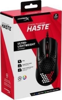 Myszka HyperX Pulsefire Haste czarno-czerwony (4P5E3AA) Myszka HyperX Pulsefire Haste czarno-czerwony (4P5E3AA)