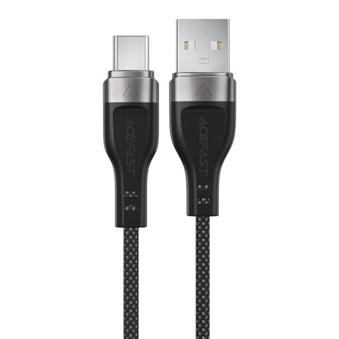 Kabel przewód USB-A - USB-C 3A z magnetycznym organizerem 1.2m - czarny Kabel przewód USB-A - USB-C 3A z magnetycznym organizerem 1.2m - czarny
