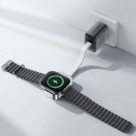 Ładowarka bezprzewodowa do Apple Watch 5W- srebrna Ładowarka bezprzewodowa do Apple Watch 5W- srebrna
