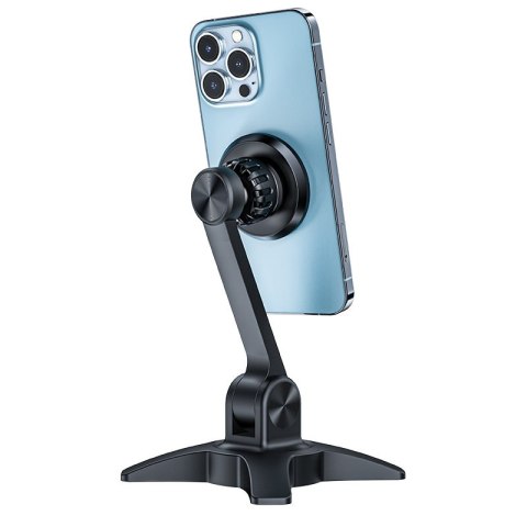 Podstawka stojak uchwyt magnetyczny do telefonu czarny Podstawka stojak uchwyt magnetyczny do telefonu czarny