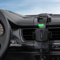 Uchwyt samochodowy do telefonu smartfona na deskę rozdzielczą - czarny