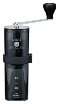 Hario Smart G PRO Coffee Mill przezroczysty czarny HARIO