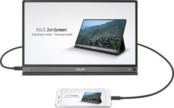 Monitor ASUS MB16AHP - 15.6'' | IPS | Full HD | 1x micro-HDMI | 1x USB Type-C | Głośniki Asus Monitor ASUS MB16AHP - 15.6'' | IPS | Full HD | 1x micro-HDMI | 1x USB Type-C | Głośniki Asus