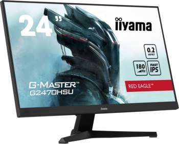 Monitor iiyama G-Master G2470HSU-B6 Red Eagle - 24'' | IPS | 180Hz IIYAMA Monitor iiyama G-Master G2470HSU-B6 Red Eagle - 24'' | IPS | 180Hz IIYAMA