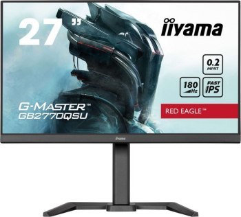 Monitor iiyama G-Master GB2770QSU-B6 Red Eagle - 27'' | Fast IPS | 180Hz IIYAMA Monitor iiyama G-Master GB2770QSU-B6 Red Eagle - 27'' | Fast IPS | 180Hz IIYAMA