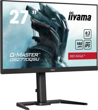 Monitor iiyama G-Master GB2770QSU-B6 Red Eagle - 27'' | Fast IPS | 180Hz IIYAMA Monitor iiyama G-Master GB2770QSU-B6 Red Eagle - 27'' | Fast IPS | 180Hz IIYAMA