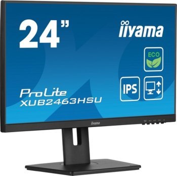 Monitor iiyama ProLite XUB2463HSU- B1 - 23,8'' | Full HD | IPS | 100Hz IIYAMA Monitor iiyama ProLite XUB2463HSU- B1 - 23,8'' | Full HD | IPS | 100Hz IIYAMA