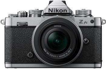 Aparat fotograficzny - Aparat Nikon Z fc zestaw 16-50 (srebrny) + 50-250 Aparat fotograficzny - Aparat Nikon Z fc zestaw 16-50 (srebrny) + 50-250