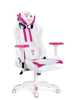 Fotel - Diablo X-Ray Normal Biało-Różowy Fotel - Diablo X-Ray Normal Biało-Różowy