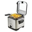 Frytownica MESKO MS 4910 (1 5 l; 0 5 kg; 900W; kolor srebrny)