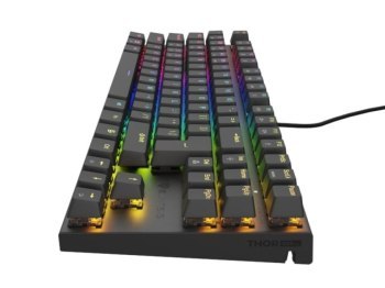 Genesis Thor 303 TKL RGB czarna Outemu Brown Genesis Thor 303 TKL RGB czarna Outemu Brown