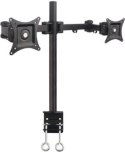 Uchwyt - Techly Uchwyt podwójny biurkowy LCD (301740) 13-27"