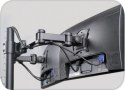 Uchwyt - Techly Uchwyt podwójny biurkowy LCD (301740) 13-27"